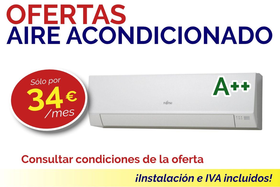 oferta de aire acondicionado